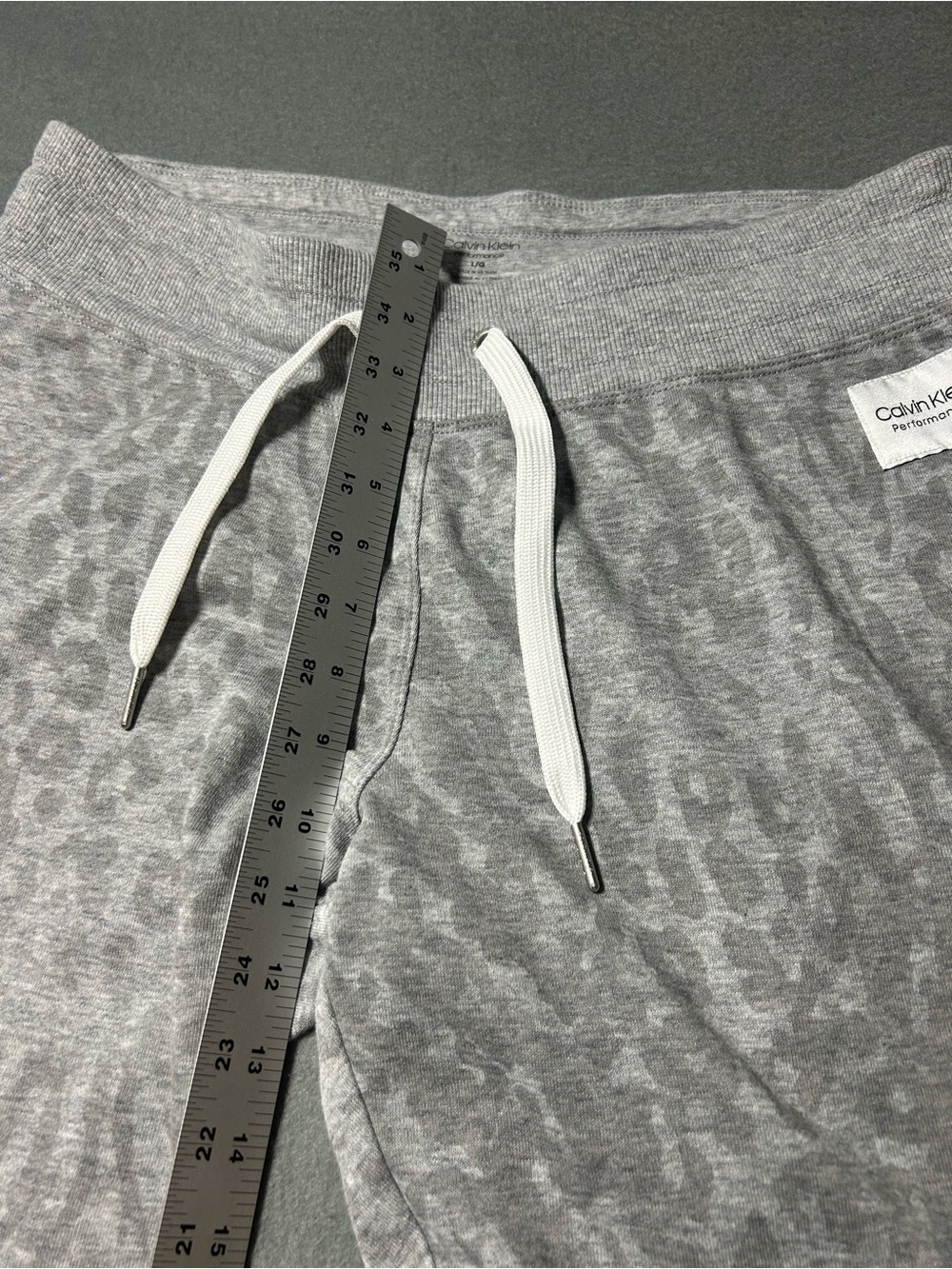 Calvin Klein Performance Heather Gray Sweatpants - Picture 8 of 11